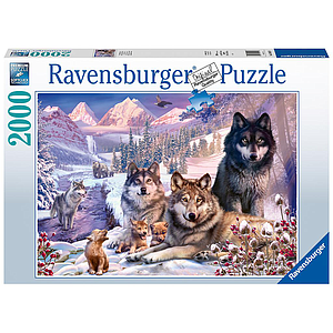 Ravensburger Puzzle 2000 pc Wolves in the Snow