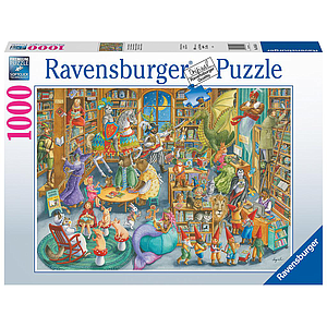 Ravensburger Puzzle 1000 pc Midnight in Library