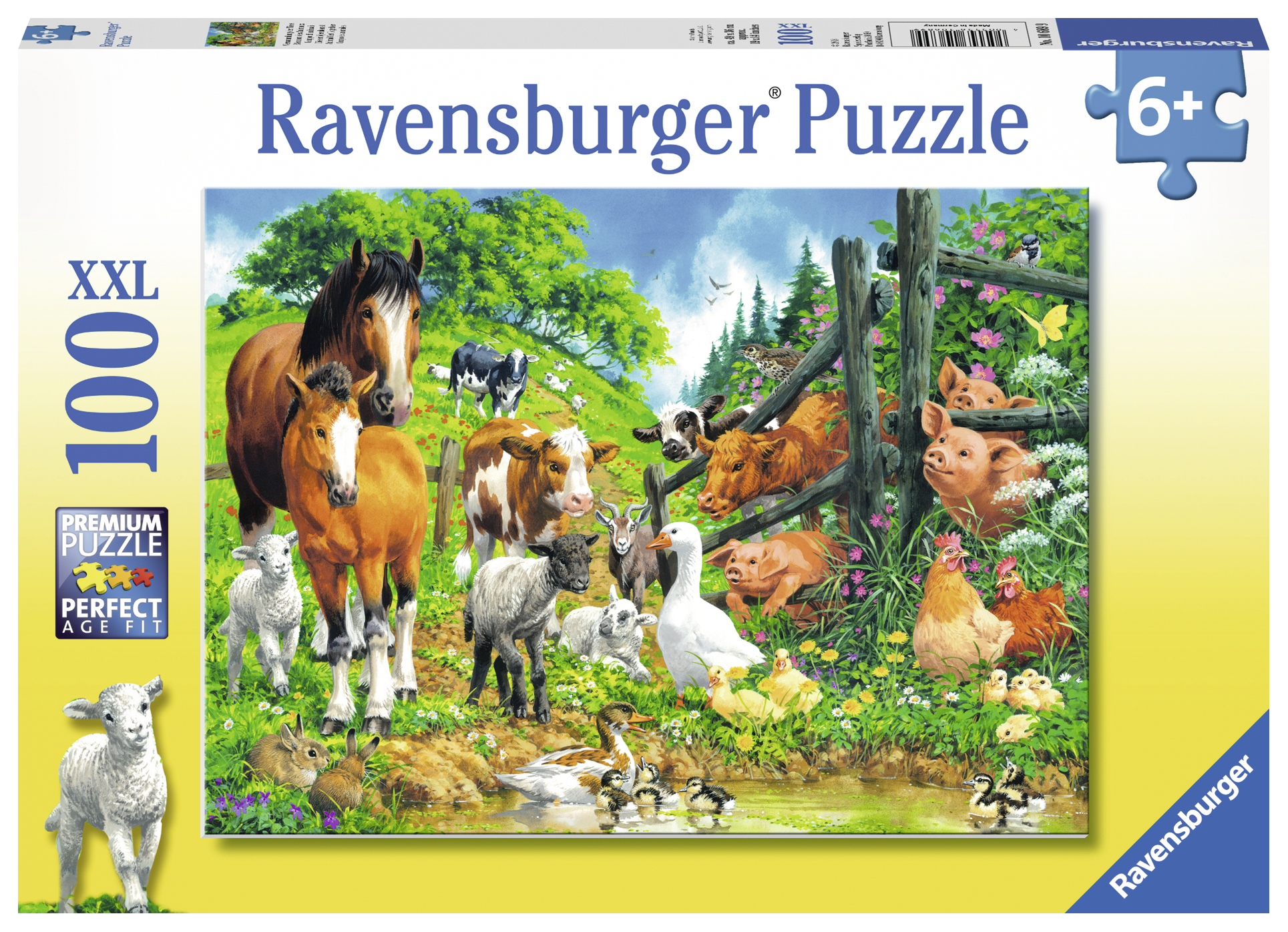 Ravensburger pusle 100 tk Loomade kokkutulek