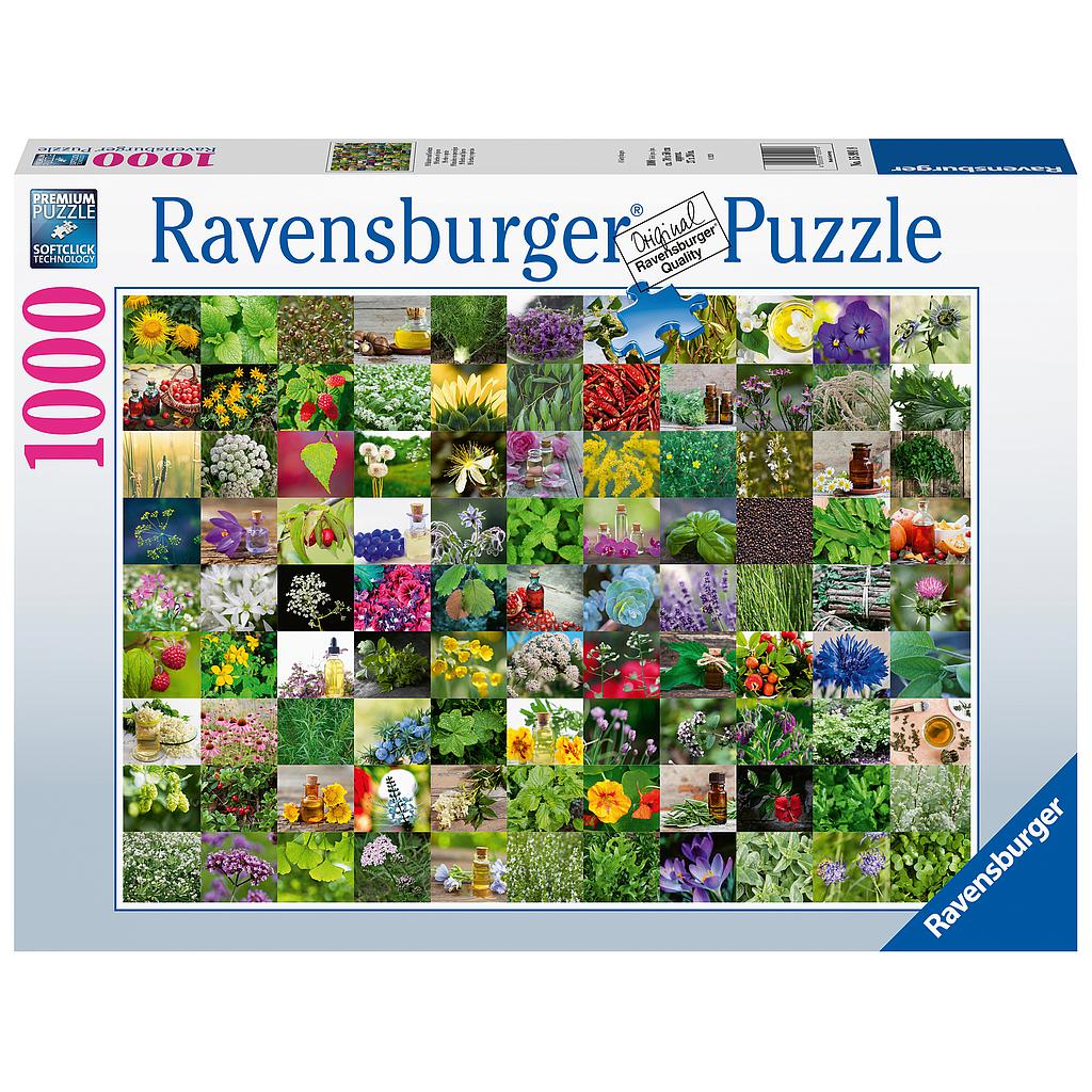 Ravensburger pusle 1000 tk 99 maitsetaime