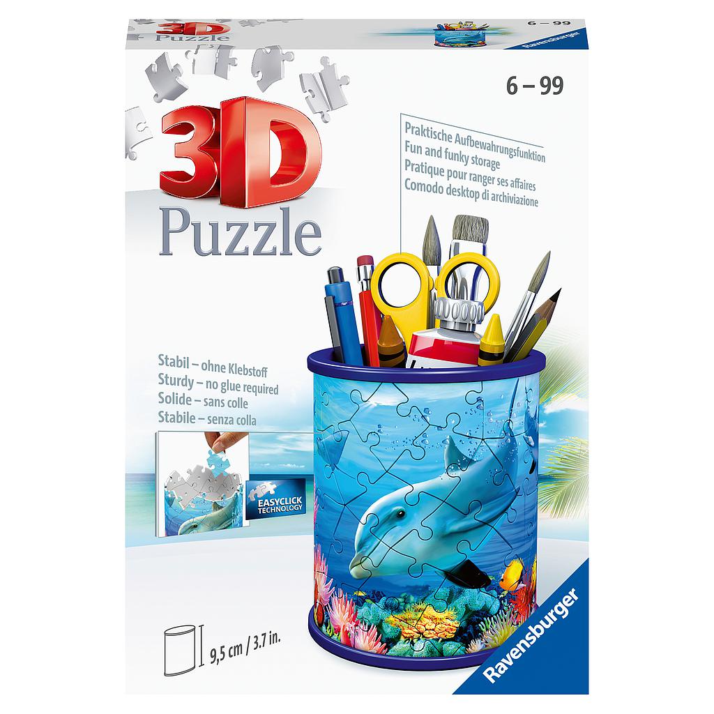 Ravensburger 3D pusle pliiatsitops Veealune maailm..