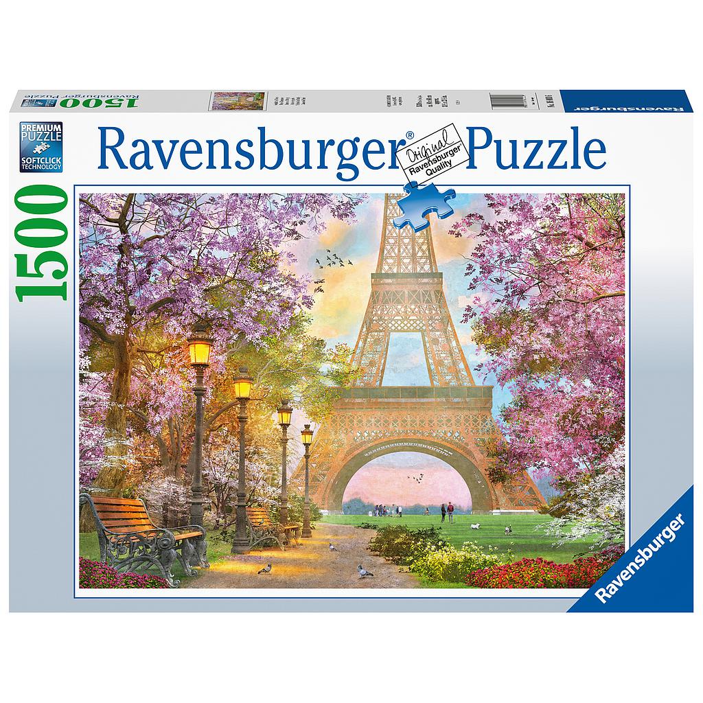 Ravensburger Puzzle 1500 pc Paris Romance