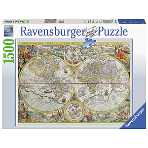 Ravensburger Puzzle 1500 pc Map of the World
