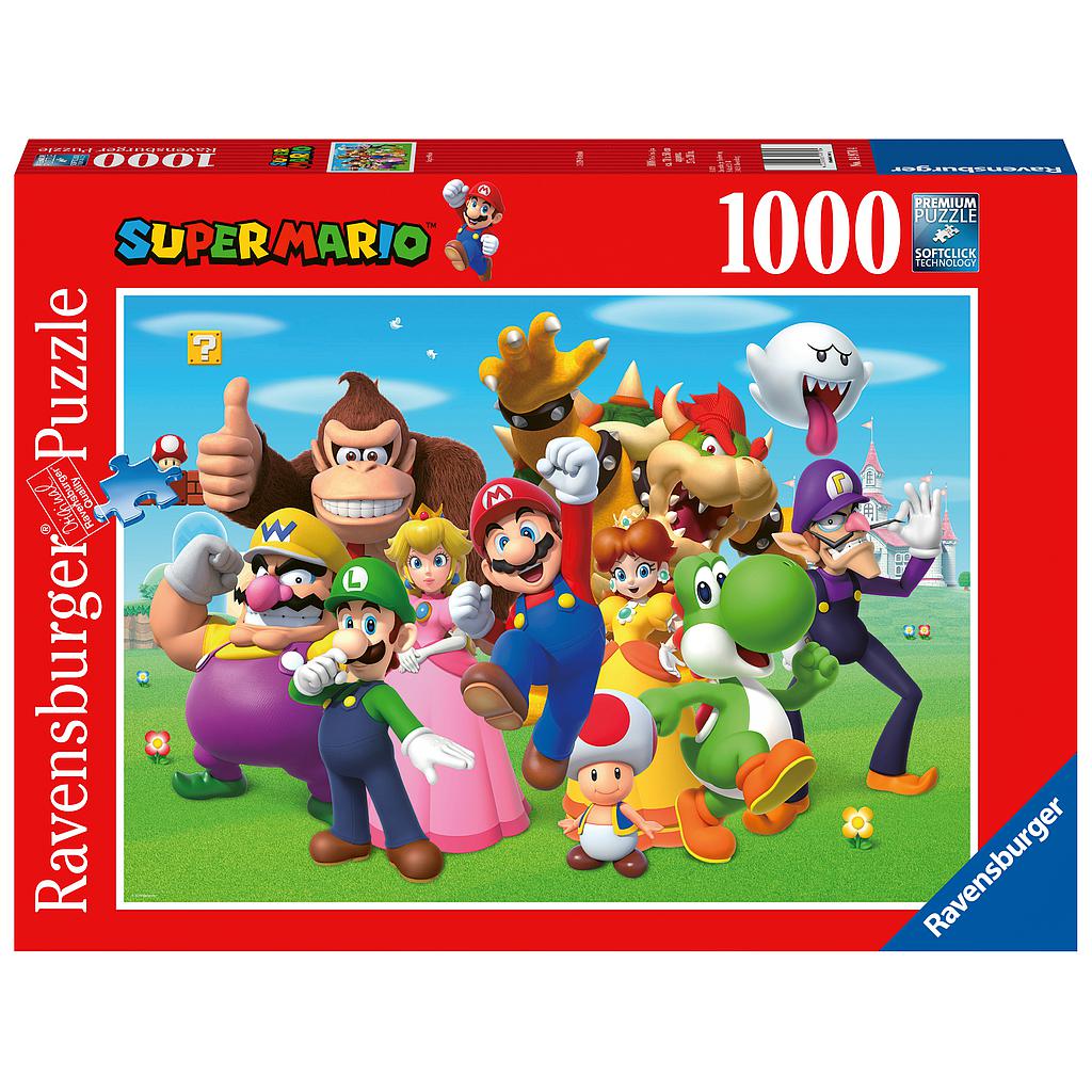 Ravensburger pusle 1000 tk. Super Mario