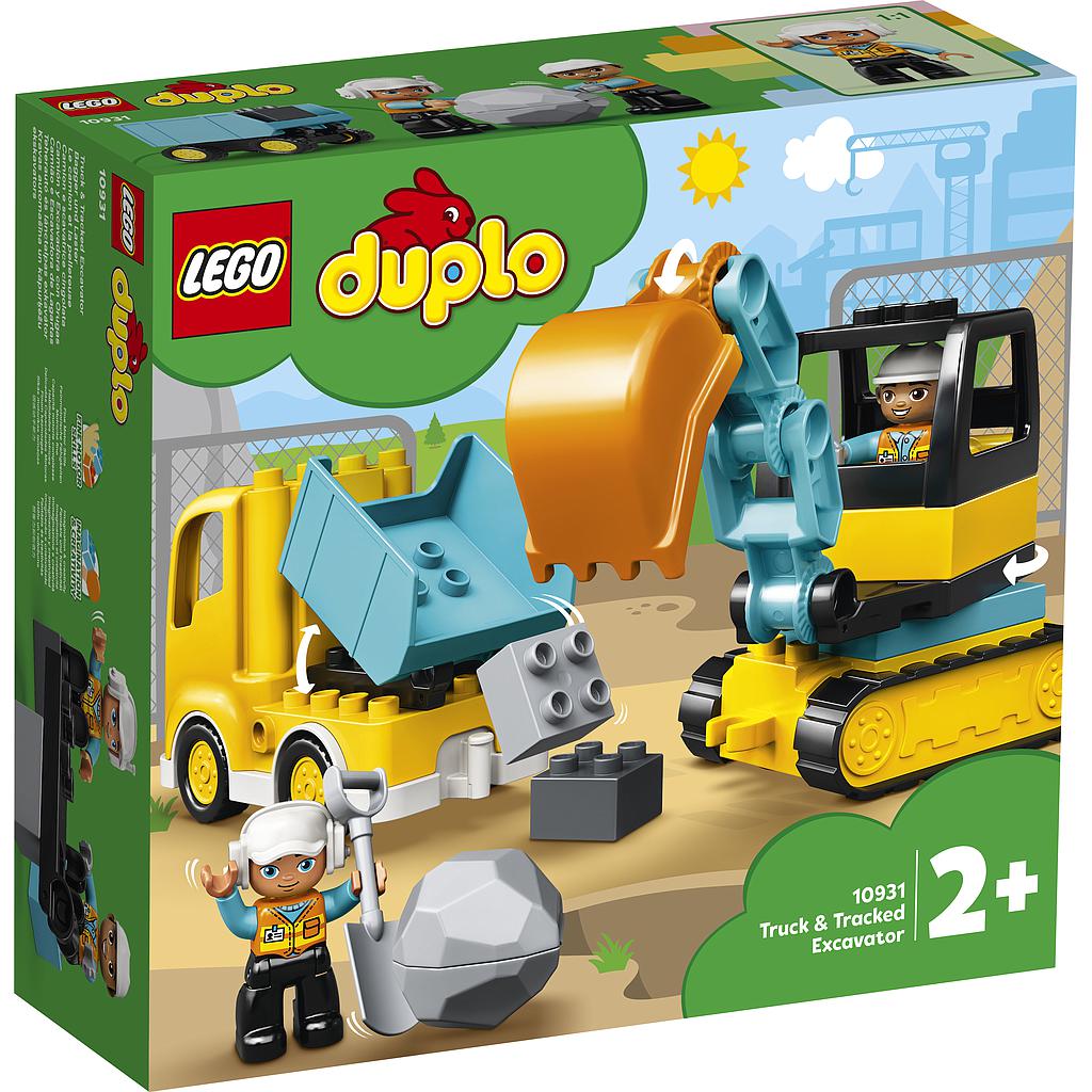 LEGO DUPLO Truck & Tracked Excavator