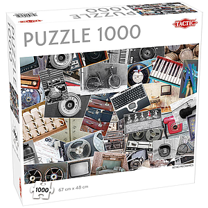 Tactic Puzzle 1000 pc Retro Square