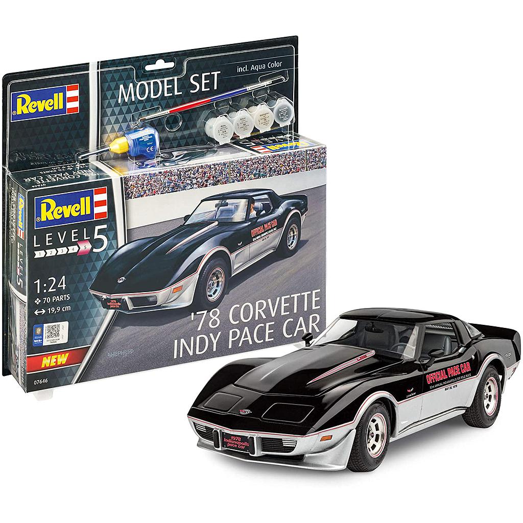 Revell mudelikomplekt 78 Corvette Indy 1..