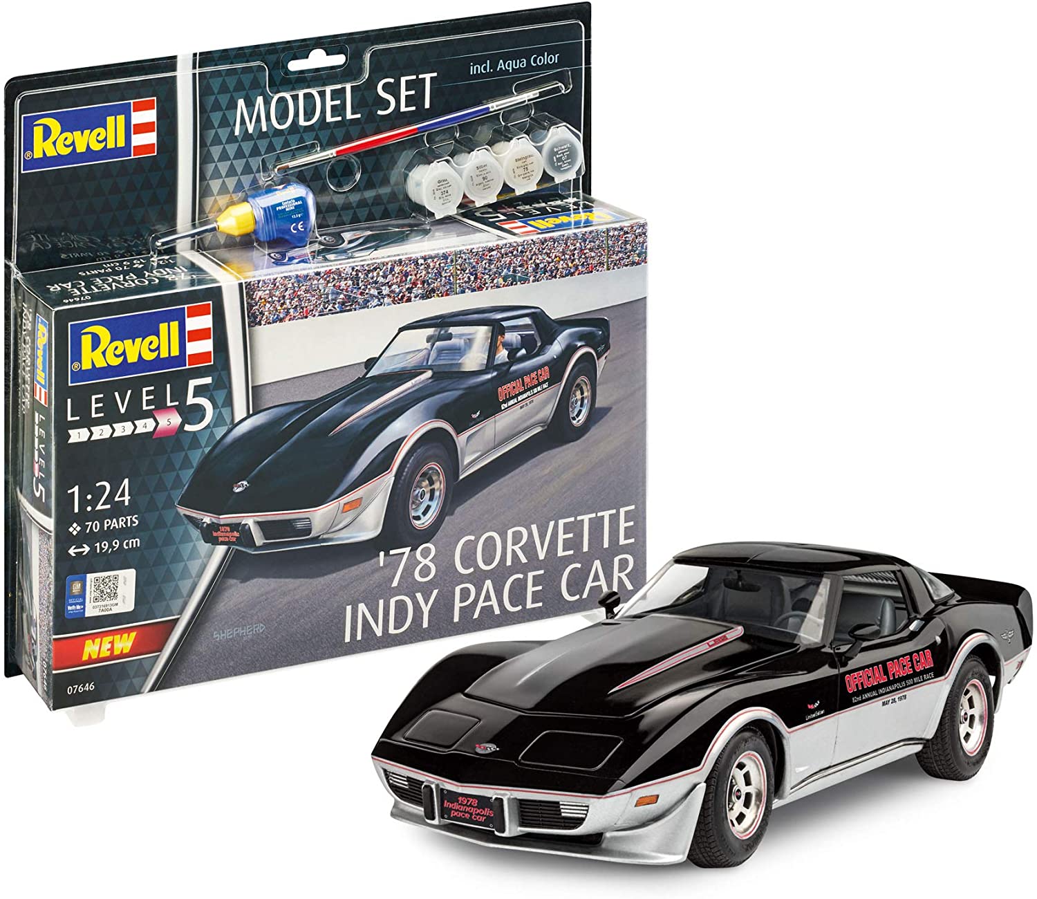 Revell mudelikomplekt 78 Corvette Indy 1:24
