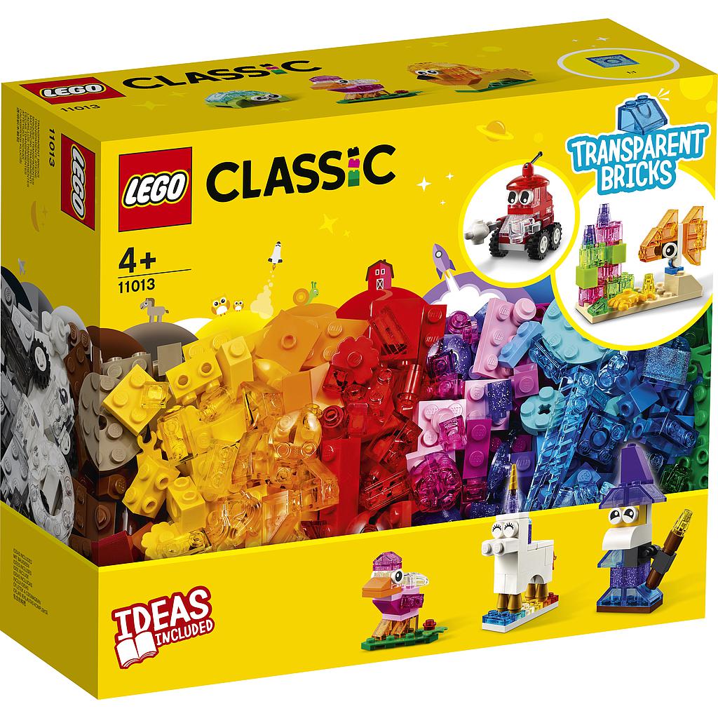 LEGO Classic Läbipaistvad loovmänguklotsid