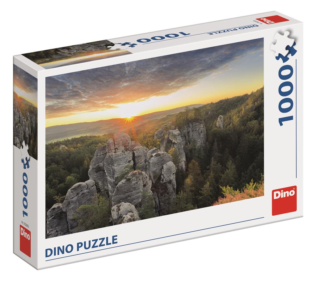 Dino pusle 1000 tk. Mäed