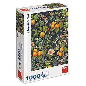 Dino Puzzle 1000 pc Blooming Oranges