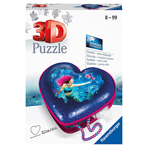 Ravensburger 3D Puzzle Heart Box Mermaids