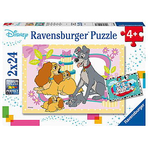 Ravensburger Puzzle 2x24 pc Disney Dogs 