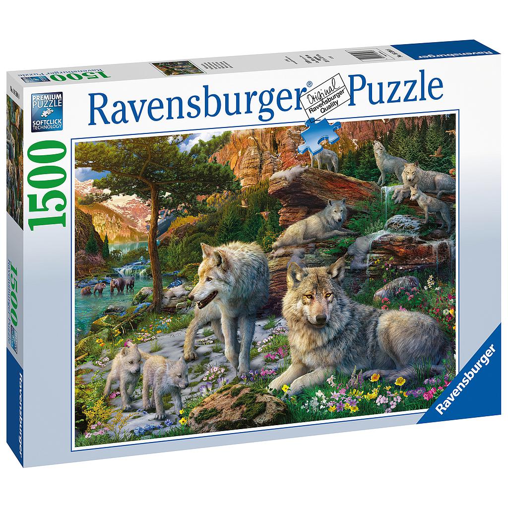 Ravensburger Puzzle 1500 pc Wolves in the Forest