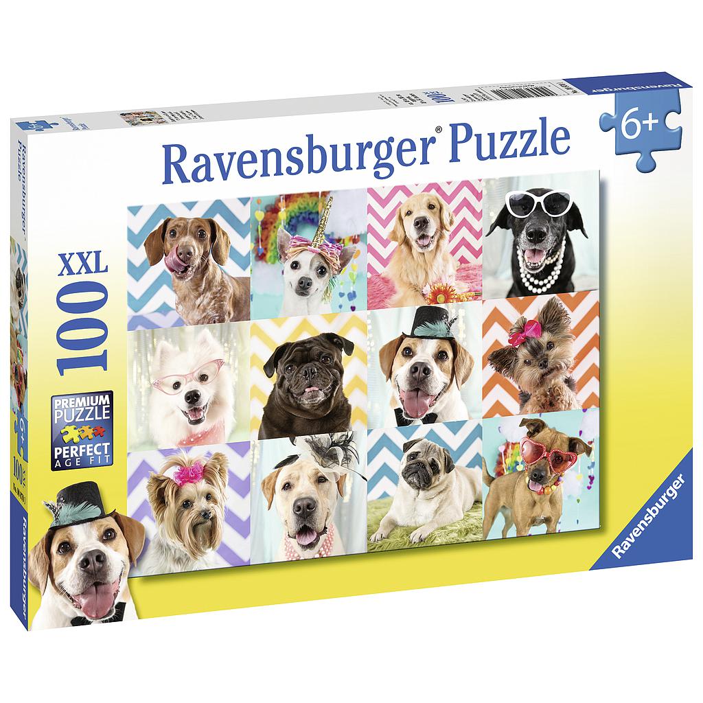 Ravensburger pusle 100 tk Koerad