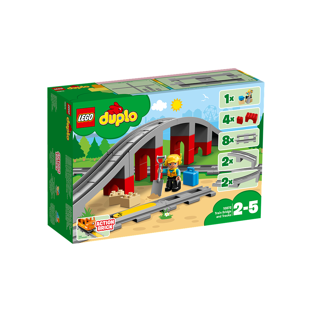 LEGO DUPLO Rongisild ja rööpad 10872