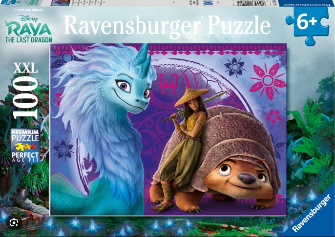 Ravensburger pusle 100 tk Raya ja viimane draakon