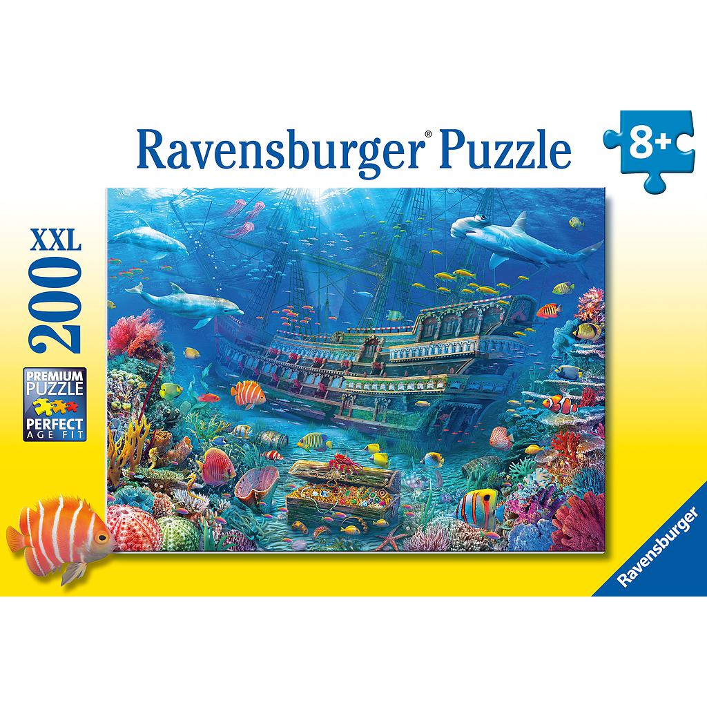 Ravensburger pusle 200 tk allveelaev