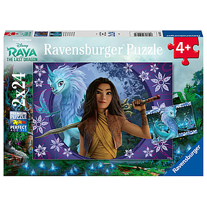 Ravensburger Puzzle 2x24 pc Raya and the Last Dragon
