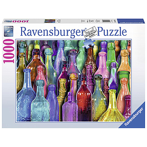 Ravensburger Puzzle 1000 pc Colorful Bottles