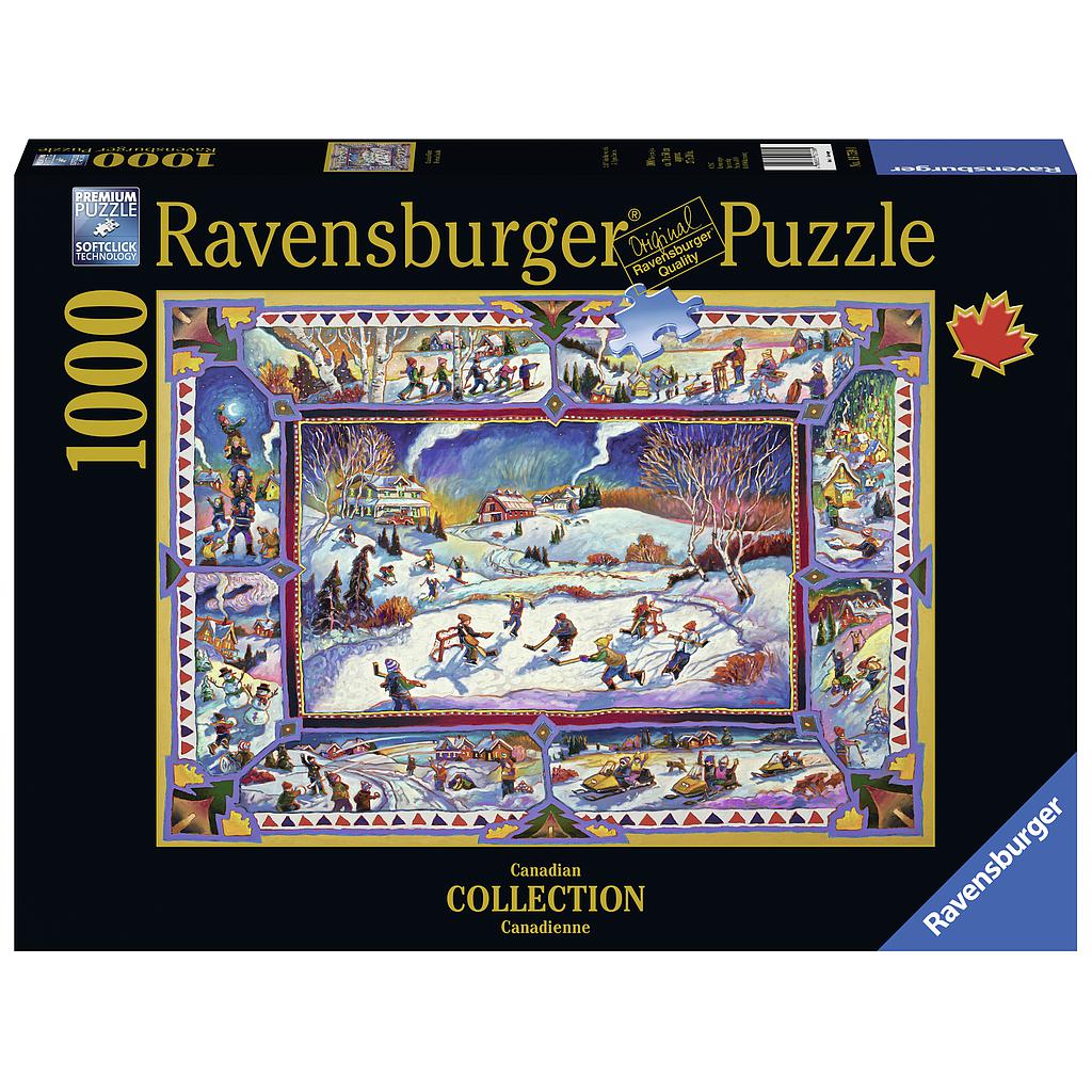 Ravensburger pusle 1000 tk Kanada talv 