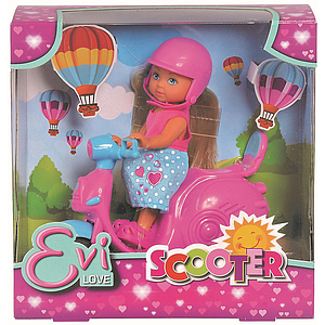 Simba Doll Evi With a Scooter