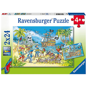 Ravensburger Puzzle 2x24 pc Pirates
