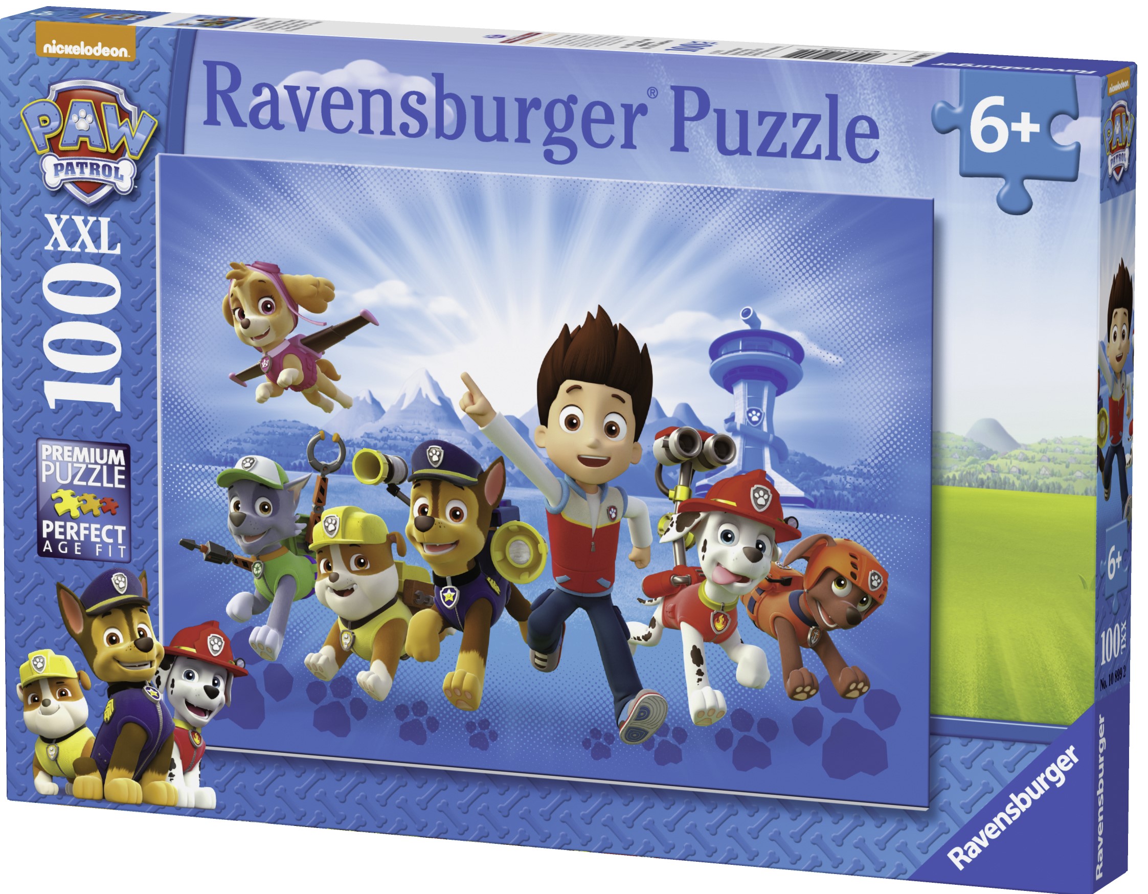 Ravensburger pusle 100 tk Käpapatrull