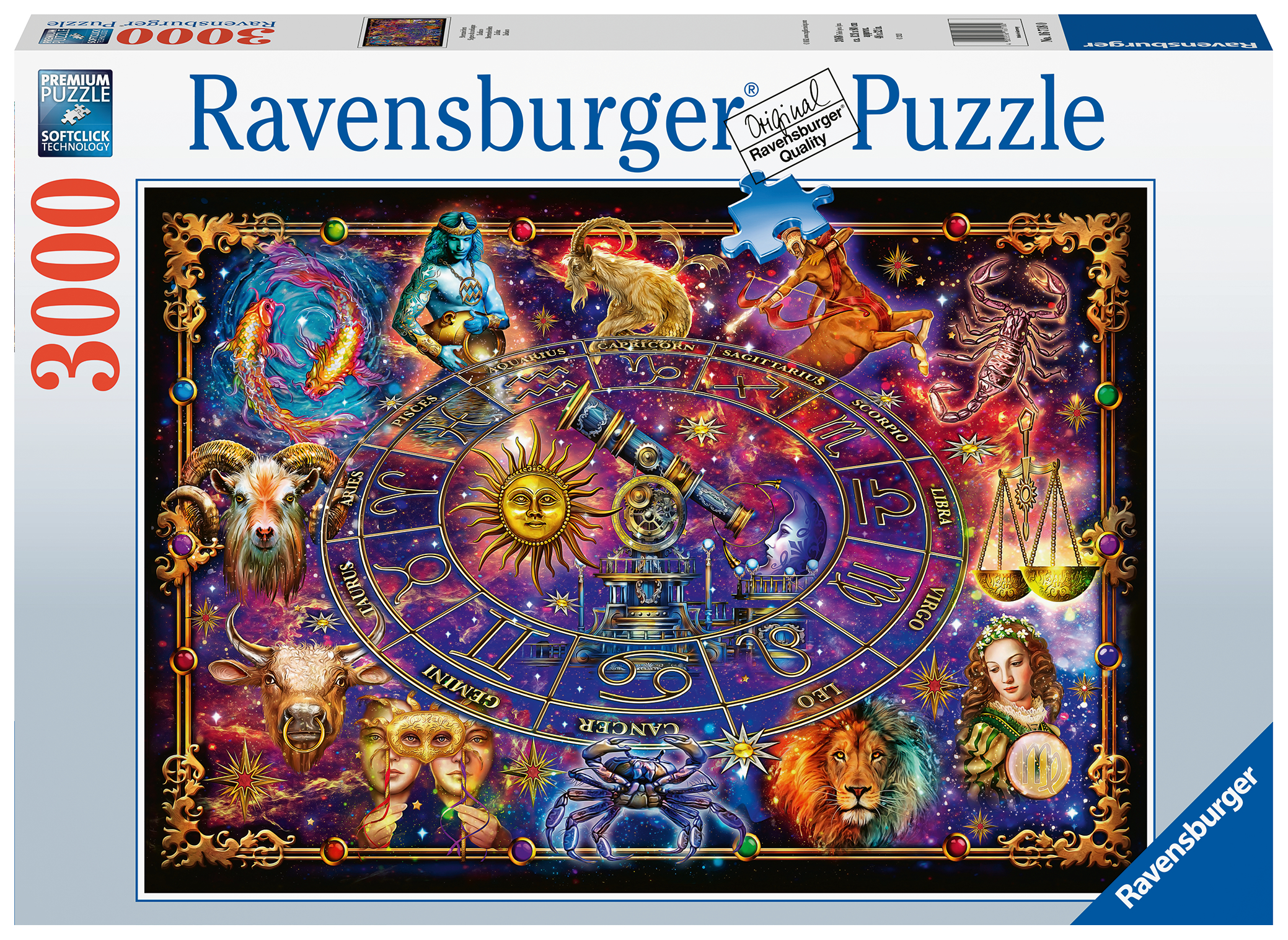 Ravensburger pusle 3000 tk Sodiaagimärgid