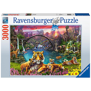 Ravensburger Pusle 3000 tk Tiiger paradiisilises laguunis