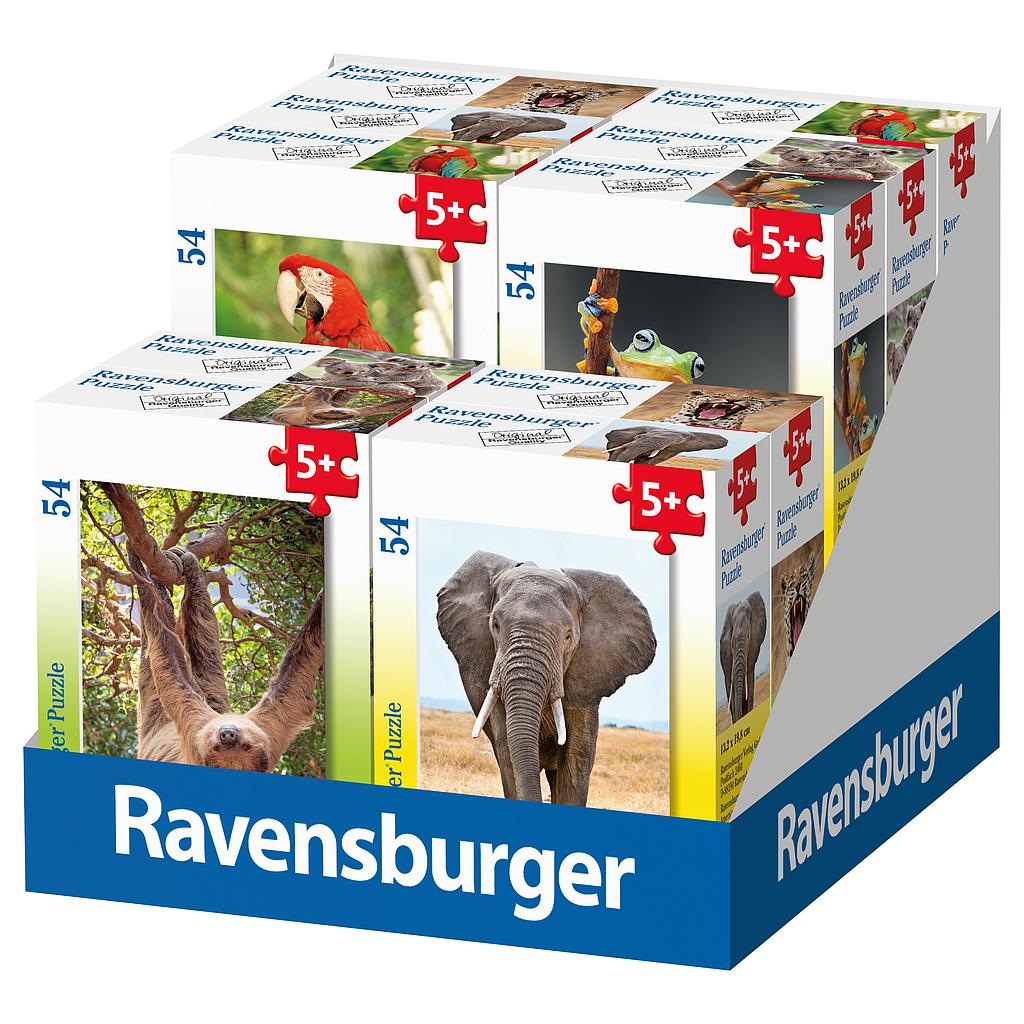 Ravensburger Mini-Puzzle 54 pc Exotic Animals
