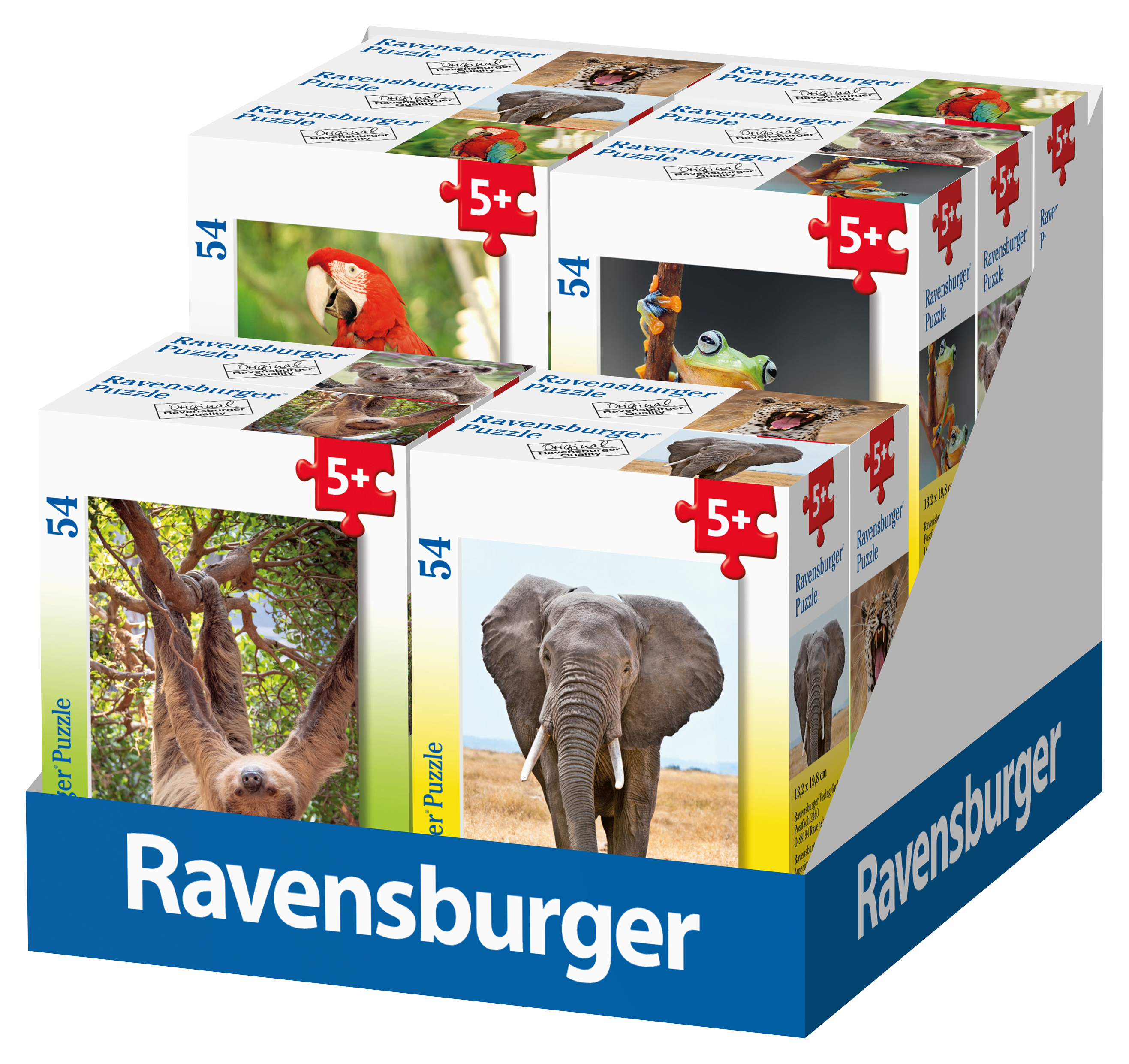 Ravensburger minipusle 54 tk Eksootilised loomad