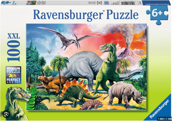 Ravensburger Puzzle 100 pc Dinosaurs