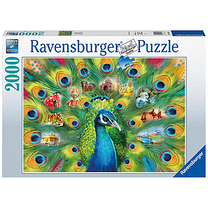Ravensburger Puzzle 2000 pc Peacock Land
