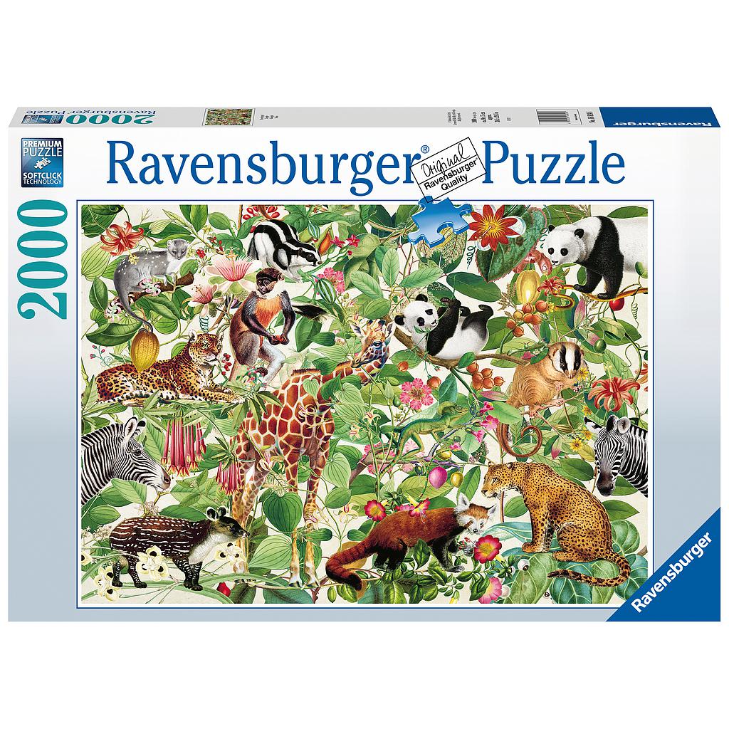 Ravensburger pusle 2000 tk Džungel 