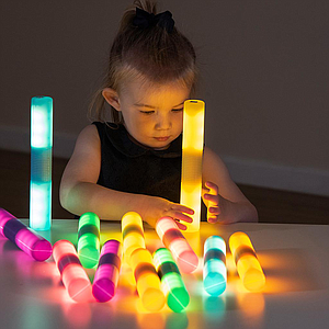 TTS Light Up Glow Cylinders