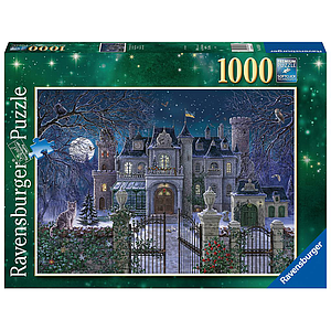 Ravensburger puzzle 1000 pc Snowy Mansion