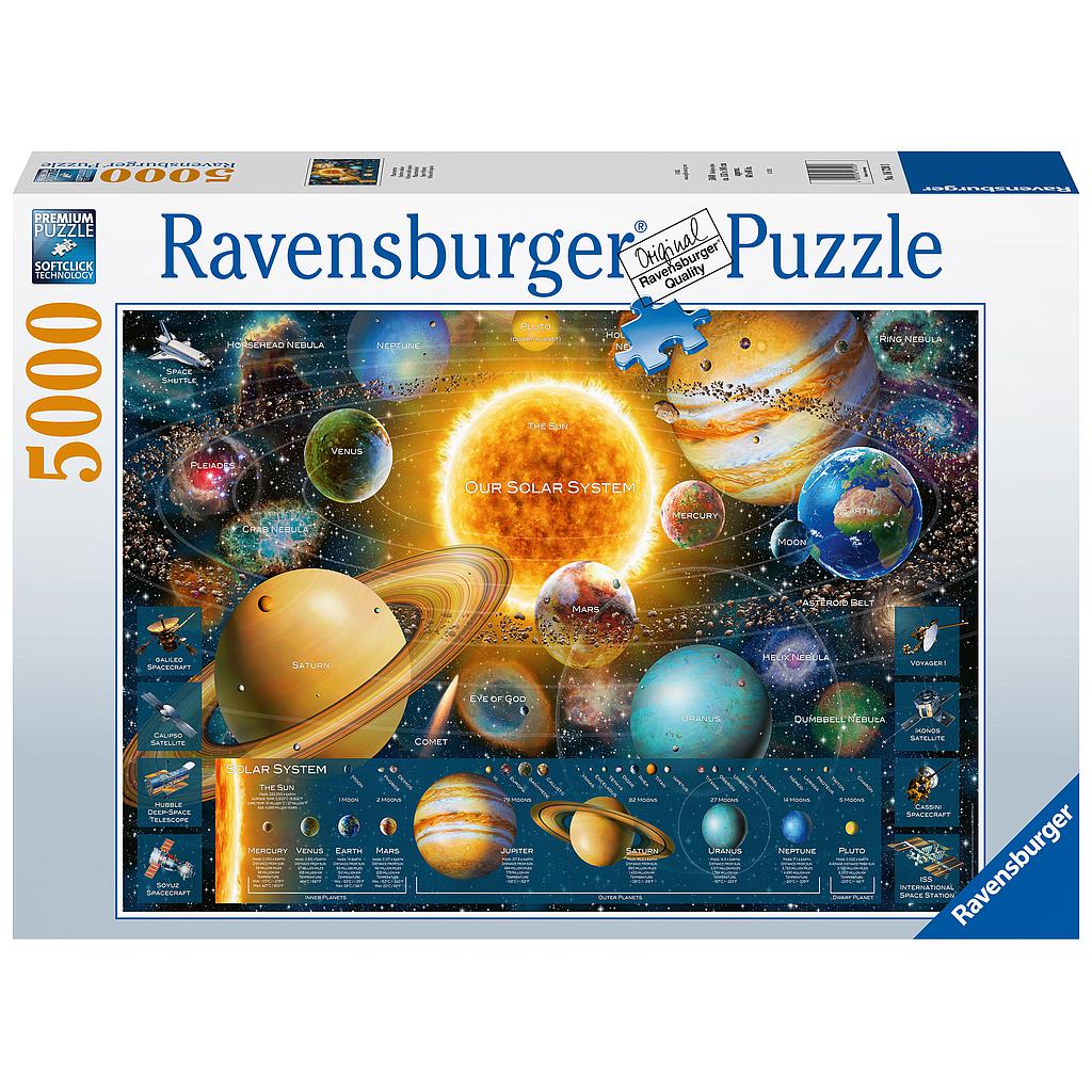  Ravensburger pulse 5000 tk Päikesesüsteem