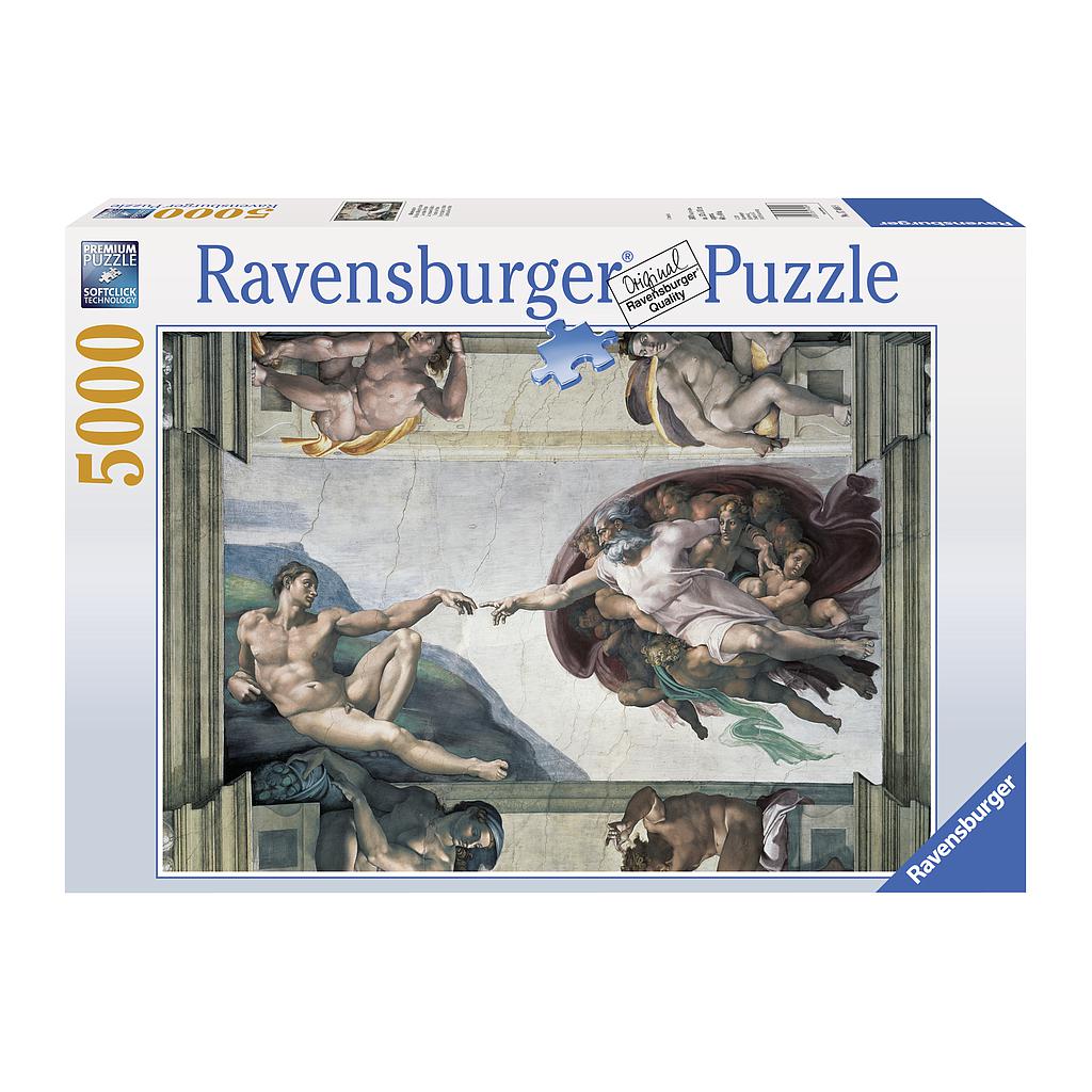 Ravensburger pusle 5000 tk Aadama looming