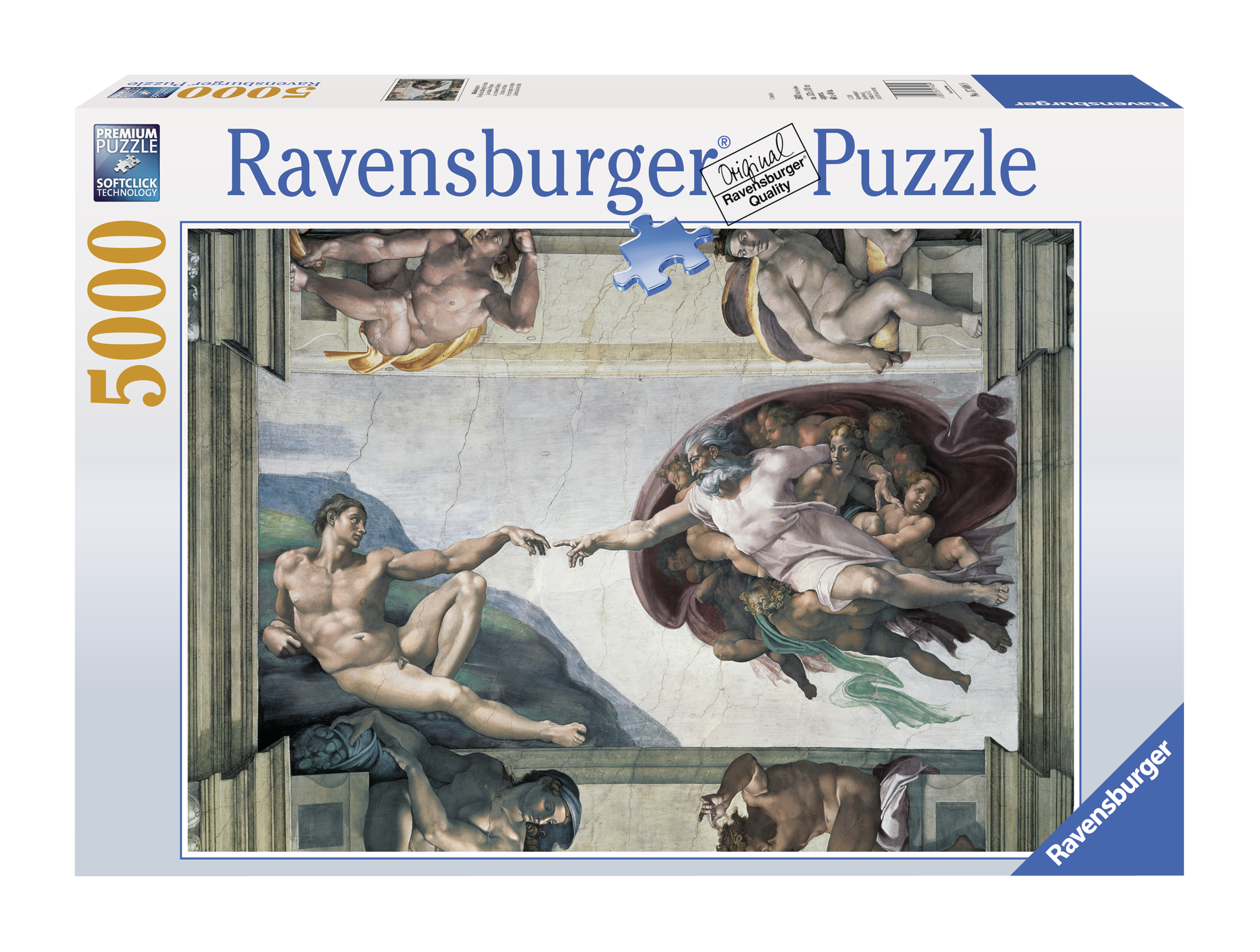 Ravensburger pusle 5000 tk Aadama looming