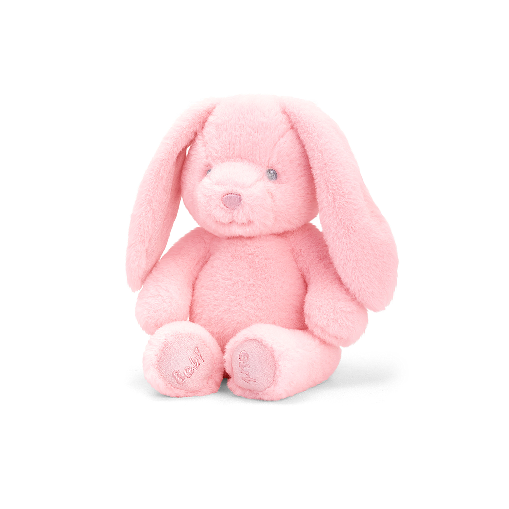 Keel Toys Eco baby rabbit girl pink 25cm
