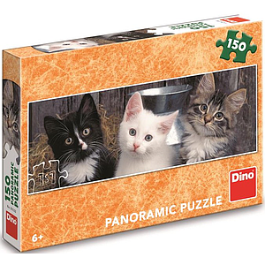Dino panoramic puzzle 150 pcs Kitten