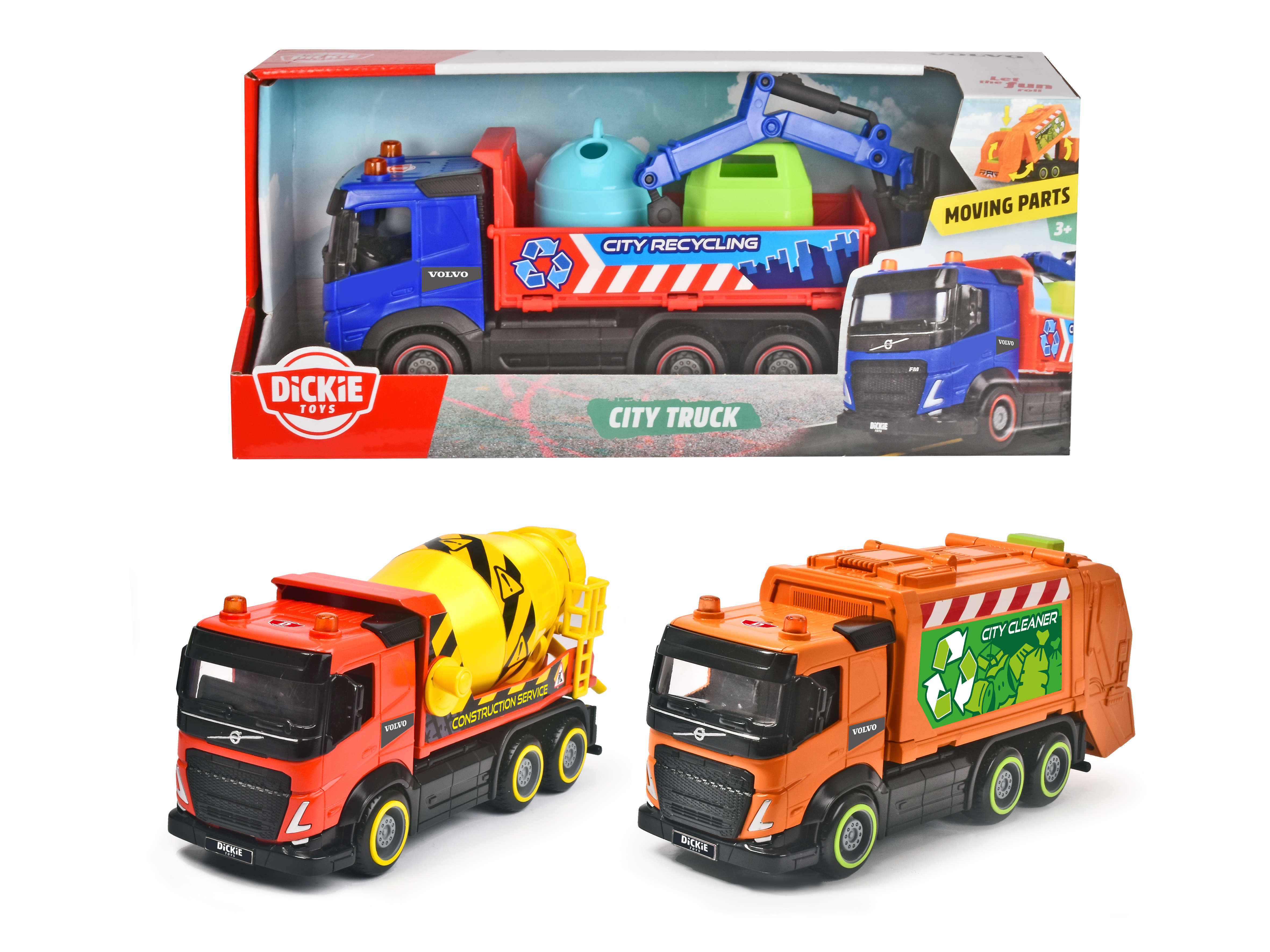 Simba City truck 3 erinevat