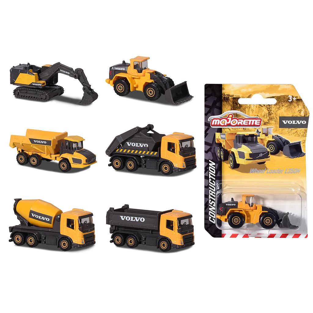 Majorette Volvo Construction Vehicle 6 Different