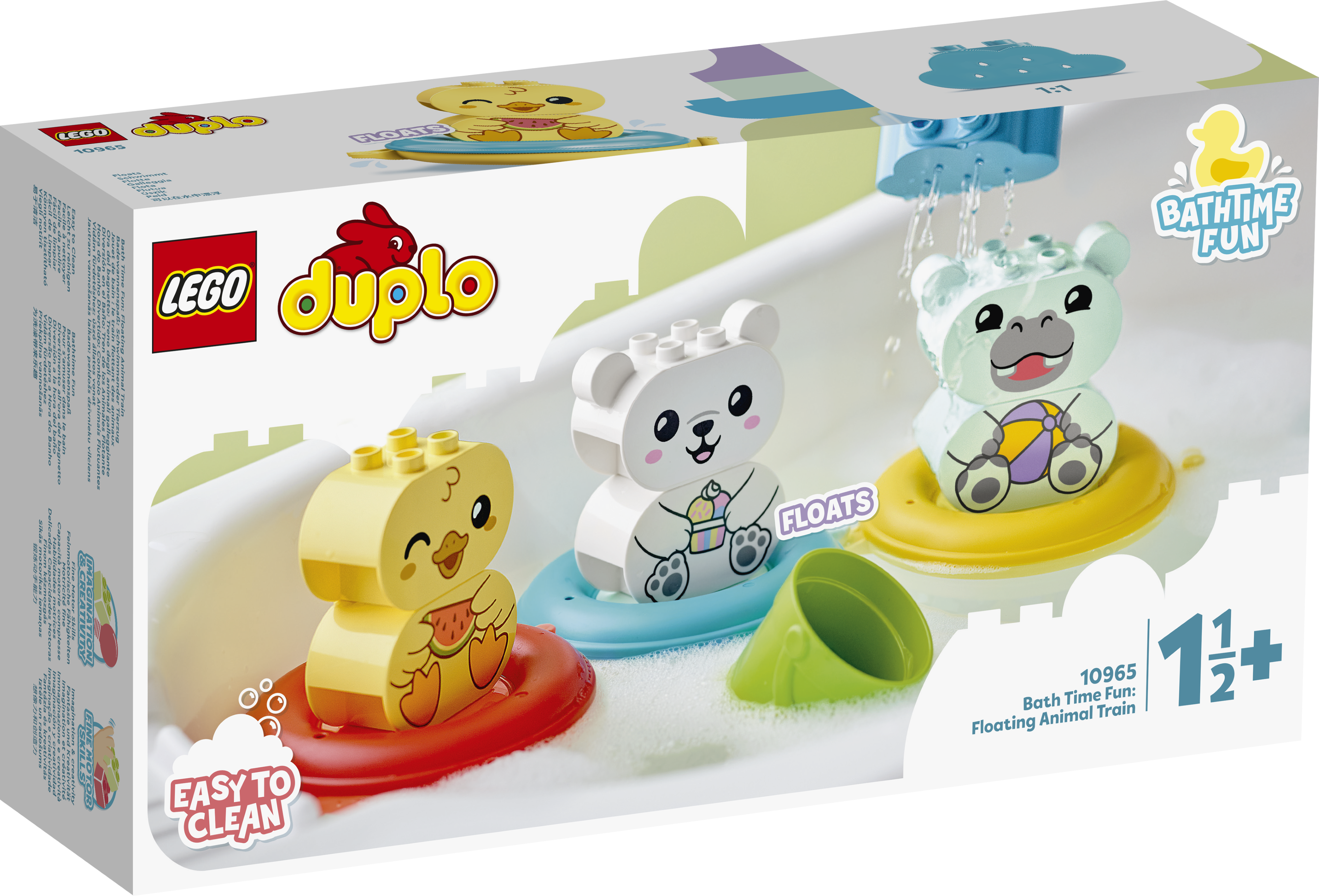 LEGO DUPLO vannimänguasi Ujuv loomade rong