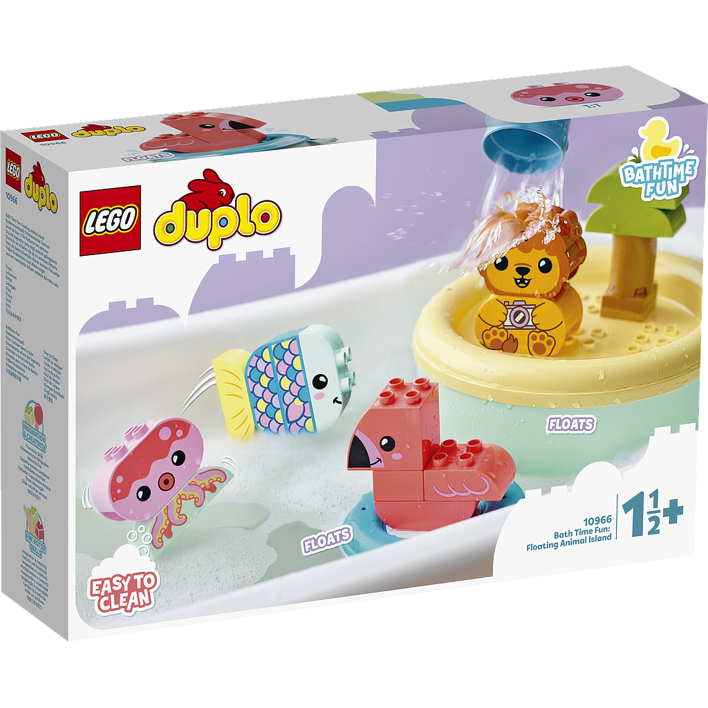 LEGO DUPLO Bath Time Fun: Floating Animal Island