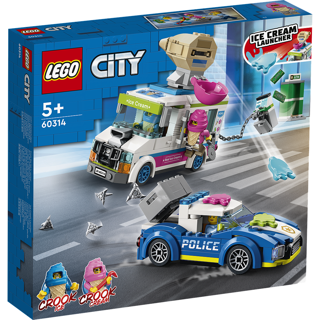 LEGO City Ice Cream Truck Police Chase