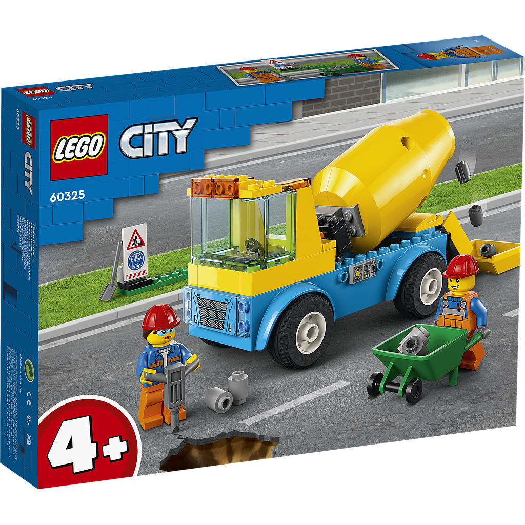 LEGO City Cement Mixer Truck