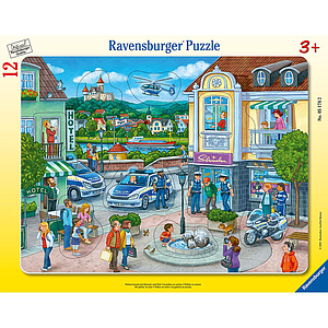 Ravensburger Frame Puzzle 12 pc Police at Work