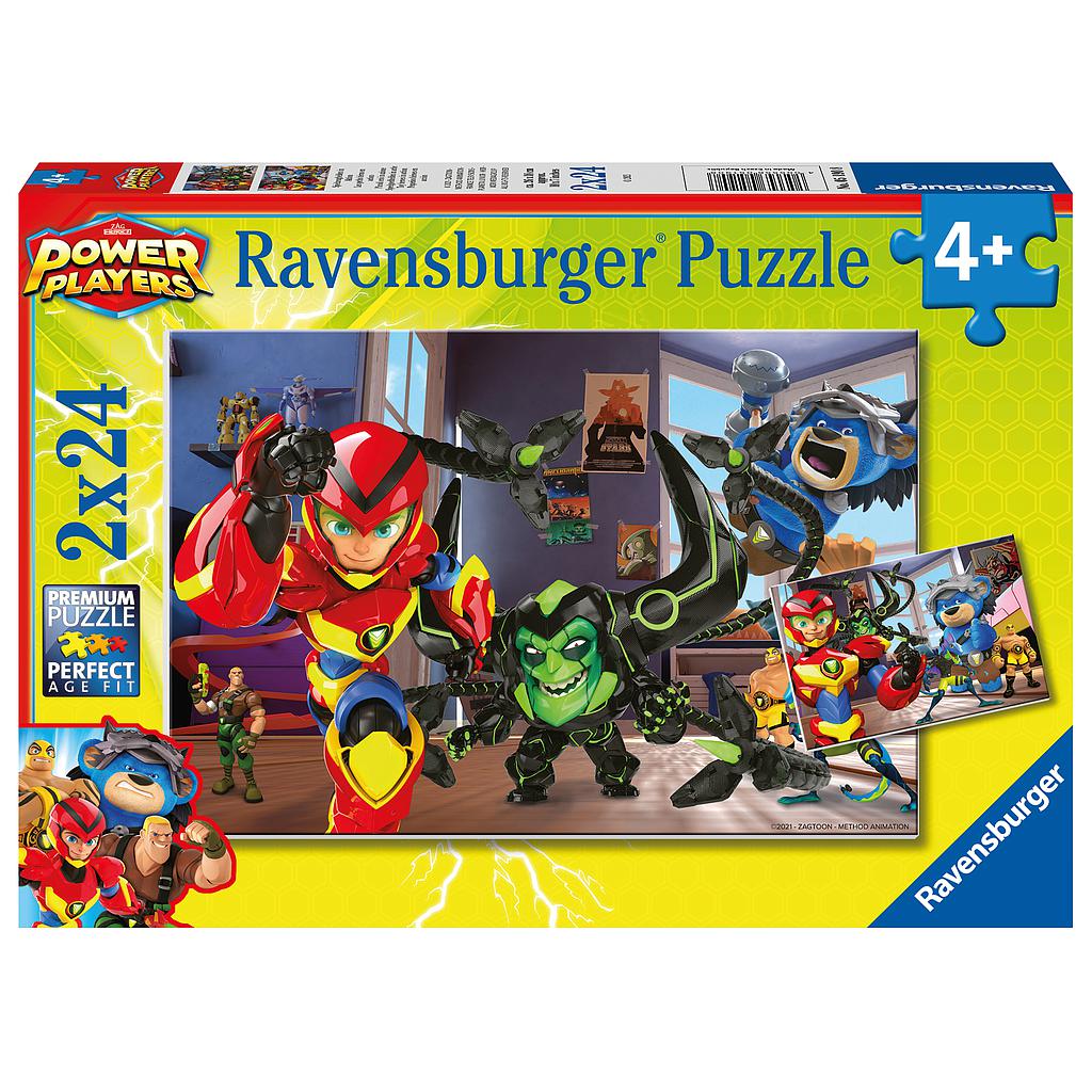 Ravensburger pusle 2x24 tk Power Players